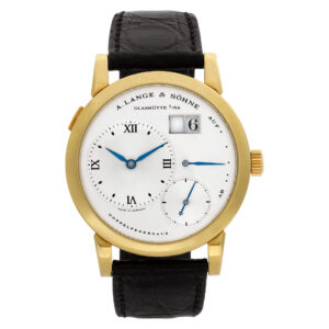 A. Lange & Sohne Lange 1 111201 in 18k yellow gold, 38mm, Manual watch