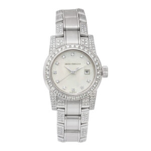 Girard Perregaux Classic 8039 18k WG, MOP diamond dial, 28mm Automatic