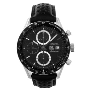 Tag Heuer Carrera CV2010-0 Stainless Steel Black dial 42.5mm Automatic watch