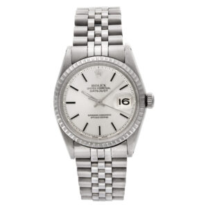 Rolex Datejust 1603 Stainless Steel Silver dial 33mm Automatic watch