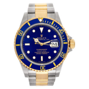 Rolex N/A 16613T Stainless Steel Blue dial 40mm Automatic watch