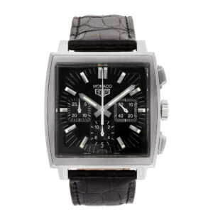 Tag Heuer Monaco CS2111 in stainless steel, 38mm, automatic watch