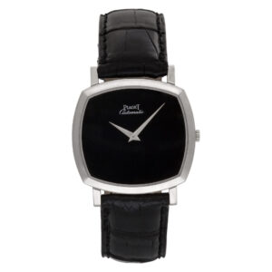 Piaget Altiplano 12406 18k White Gold Black dial mm Manual watch