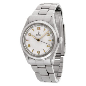 Rolex Oyster 4499 Stainless Steel White dial 34mm Manual watch