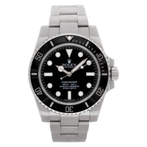 Rolex Submariner No Date 114060 Stainless Steel Black dial 40mm Automatic watch