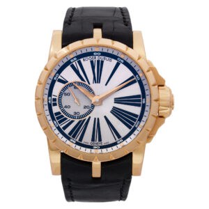 Roger Dubuis Excalibur 81640 18k rose gold Silver dial 42mm Automatic watch