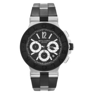 Bvlgari Diagono DG 42 SC CH Stainless Steel Black dial 42mm Automatic watch