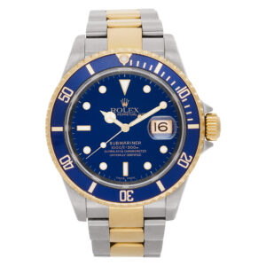 Rolex Submariner 16613 18k & steel 40mm auto watch