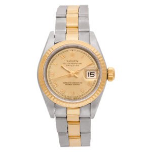 Rolex Datejust 69173 Stainless Steel Gold dial 25mm Automatic watch