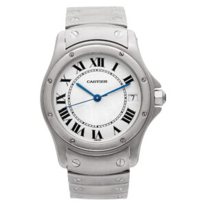 Cartier Santos 1920 1 Stainless Steel White dial 33mm Automatic watch