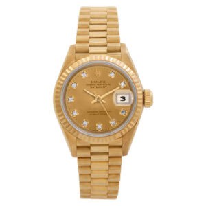 Rolex Datejust 6917 18k yellow gold, gold dial 25mm Automatic watch