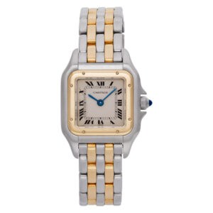 Cartier Panthere 166921 in 18k & stainless steel, Ivory dial 22mm Quartz watch