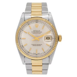 Rolex Datejust 16000 18k & stainless steel gold dial 36mm Automatic watch