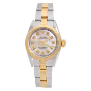 Rolex Oyster Perpetual 67243 Stainless Steel Mother of Pearl dial 24mm Automatic