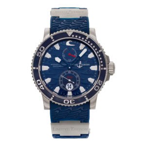 Ulysse Nardin Maxi Marine 263-36 Stainless Steel Blue dial 42mm Automatic watch