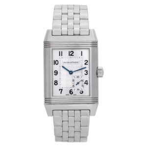 Jaeger LeCoultre Reverso 240.8.14 Stainless Steel Silver dial 28mm Manual watch