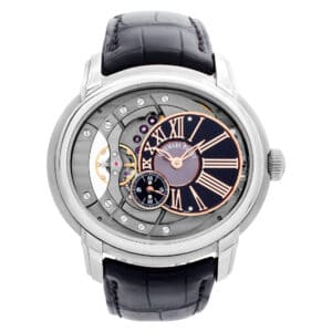 Audemars Piguet Millenary 4101 15350ST.OO.D002CR.01 Steel Skeleton dial 47m