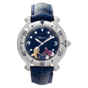 Chopard Happy Fish 27/8921 Stainless Steel Blue dial 33mm Quartz watch