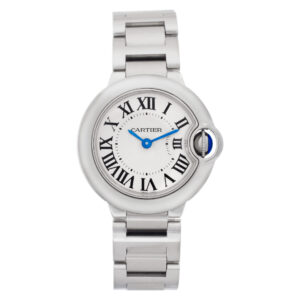 Cartier Ballon Bleu W69010Z4 stainless steel 28mm Quartz watch