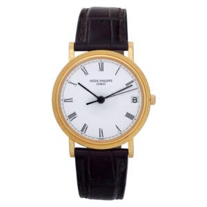 Patek Philippe Calatrava 3802 18k White dial 33mm Automatic watch