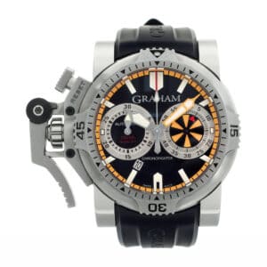 Graham Chronofighter  2OVES.B15A stainless steel 46mm auto watch