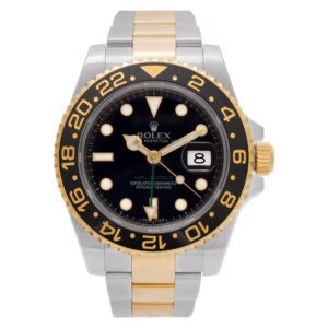 Rolex GMT-Master II 116713 18k & Stainless Steel Black dial 40mm Automatic watch