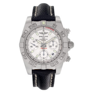 Breitling Chronomat Ab0140 Stainless Steel Silver dial 40mm Automatic watch