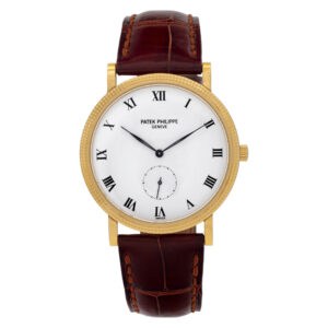 Patek Philippe Calatrava 3919 18k Yellow Gold White dial 33mm Manual watch