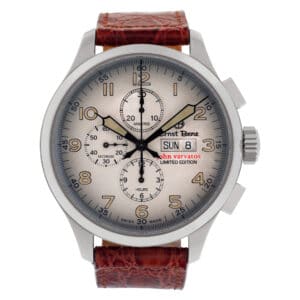 Ernst Benz Chronograph GC10410/3-JV Stainless Steel Ivory dial 47mm Automatic wa