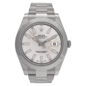 Rolex Datejust II 116300 Stainless Steel Silver dial 41mm Automatic watch