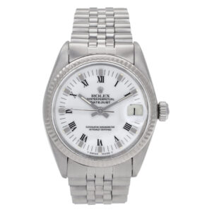 Rolex Datejust 6827 Stainless Steel White dial 30mm Automatic watch