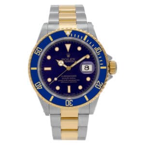 Rolex Submariner 16613 18k Blue dial mm Automatic watch