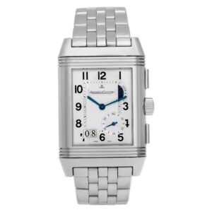 Jaeger LeCoultre Reverso 240.8.18 Stainless Steel Silver dial 26mm Manual watch