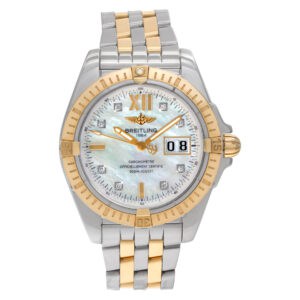 Breitling Galactic C49350 Stainless Steel Mother of Pearl dial 40mm Automatic wa