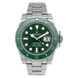 Rolex Submariner Hulk 116610LV Stainless Steel Green dial & bezel 40mm Automatic