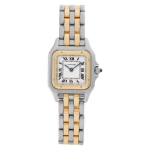 Cartier Panthere 031471 18k & Stainless Steel Ivory dial 22mm Quartz watch