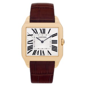 Cartier Santos Dumont W2008751 18k Yellow Gold Cream dial 35mm Manual watch