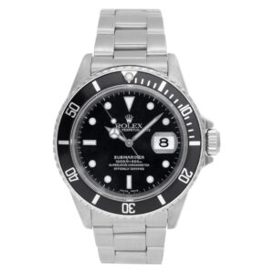 Rolex Submariner 16610 Stainless Steel Black dial 40mm Automatic watch