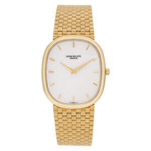 Patek Philippe Ellipse 3838/1 18k Cream dial 30mm Quartz watch