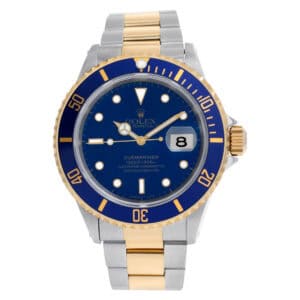 Rolex Submariner 16613 Stainless Steel Blue dial 40mm Automatic watch