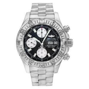 Breitling Super Ocean A13340 Stainless Steel Black dial 41mm Automatic watch