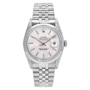 Rolex Datejust 16200 Stainless Steel Silver dial 36mm Automatic watch