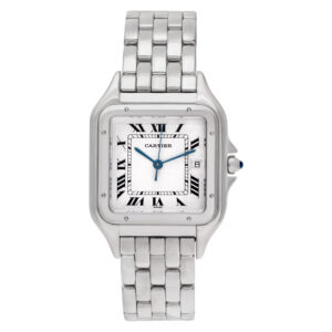 Cartier Panthere 1650 18k White Gold White dial 27mm Quartz watch