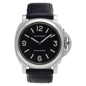 Panerai Luminor PAM 02 Stainless Steel Black dial 42.5mm Manual watch