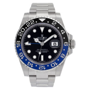 Rolex GMT-Master II Batman 116710blnr Stainless Steel Black dial 40mm Automatic