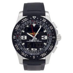 Breitling Airwolf A78864 Stainless Steel Black dial 44mm Quartz watch