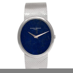 Vacheron Constantin Classic 2047P 18k White Gold Blue dial 30mm Manual watch