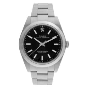 Rolex Oyster Perpetual 114300 Stainless Steel Black dial 38mm Automatic watch