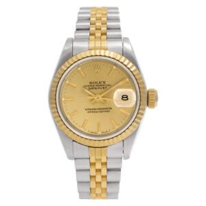 Rolex Datejust 69173 18k & Stainless Steel Champagne dial 26mm Automatic watch