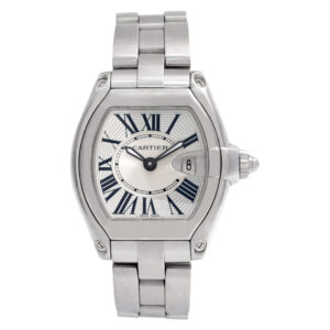 Cartier Roadster 2675 Stainless Steel Silver dial 30mm Quartz watch